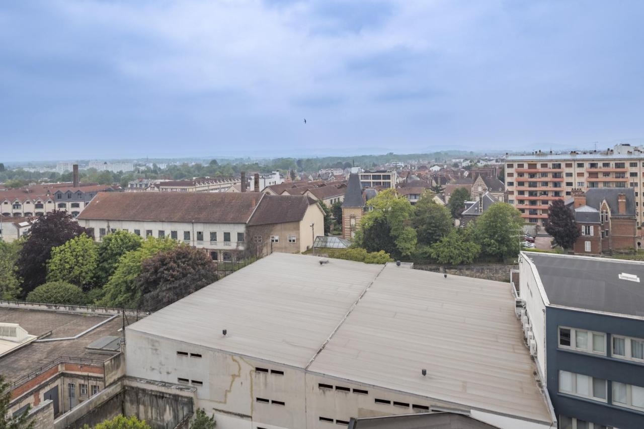 Evasion Urbaine - Vue Panoramique - Proche Gare Apartment Troyes Bagian luar foto